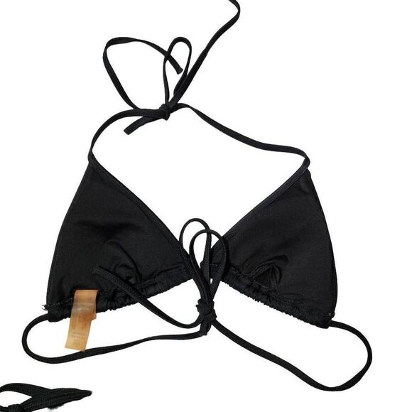 Victoria's Secret Women's String Bikini Set Black Size S/P - Picture 8 of 11